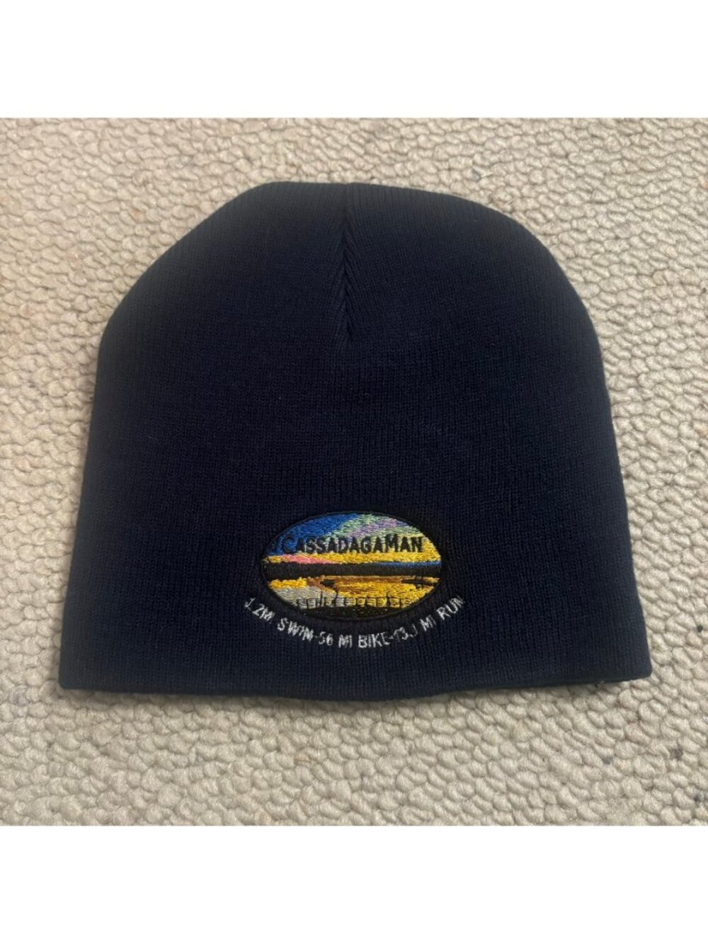 Navy Blue Beanie Hat